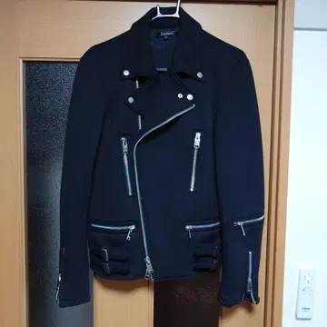 JACKROSE 더블 라이더 자켓 레이온 사이즈 3 블랙