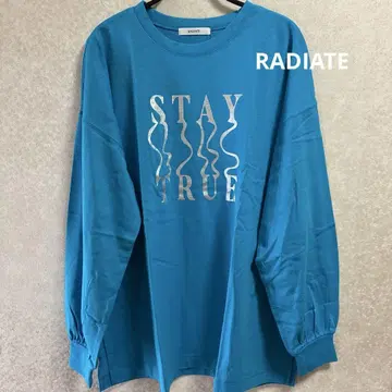 RADIATE 티셔츠 블루 9호 새상품 오버 사이즈 야마다야
