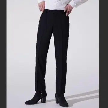 어라운드 플라바 슬림 슬랙스 남성용 블랙 M
