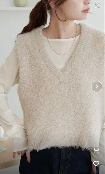 디스코트 니트 베스트