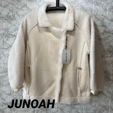 [ 미사용품 ] JUNOAH 여성용 자켓 화이트 주노아 화이트 M