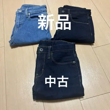 GU 스키니 데님 팬츠 3종 세트