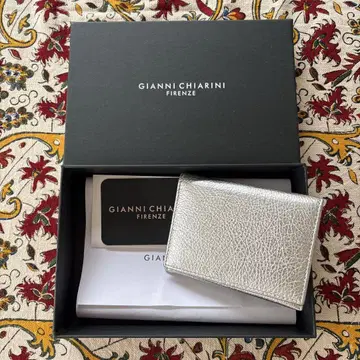 GIANNI CHIARINI 실버 프래그먼트 케이스