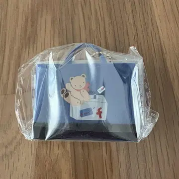 미개봉 새상품 파밀리아 캡슐 토이 데님 백 블루