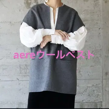 그레이 V넥 베스트