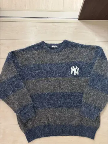 (사쿠라다 히요리 착용) Perushu x MLB 모헤어 터치 보더