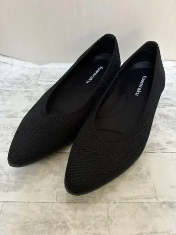 여성용 펌프스 블랙 fuwaraku 후와라쿠 22.5cm