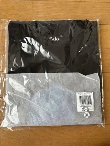 ado POPUP 블루 로즈 T셔츠 XL 사이즈