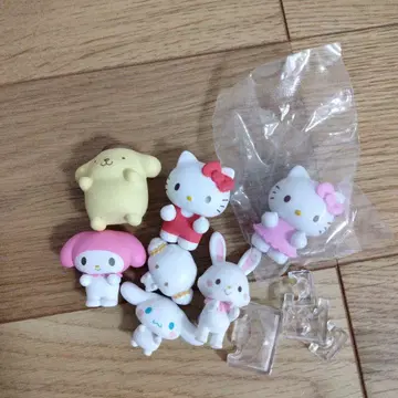 나라붕데스. 산리오 피규어 7종 세트