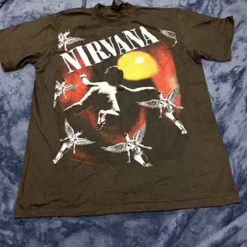 NIRVANA XL 사이즈 T셔츠