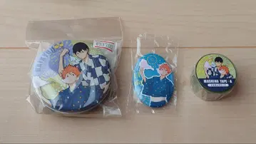 하이큐 여름 축제 타원 캔뱃지 캔 메모 마스킹 테이프 히나타 카게야마