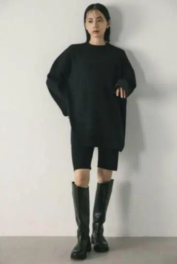 STYLEMIXER 스타일믹서 니트 바이커 팬츠 M
