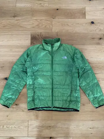 THE NORTH FACE 그린 라이트 다운 자켓