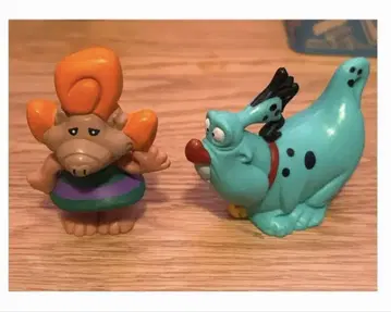 ALF PVC 피규어 Augie & Neep 2체 세트 해외 빈티지