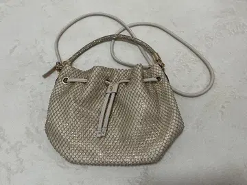 [ 택 포함 새상품 ] 빅토리아 시크릿 버킷 백 복조리 숄더