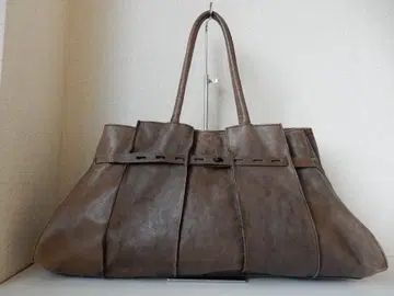 천연 가죽 MONTEROSA A4 대응 토트백 브라운 계열