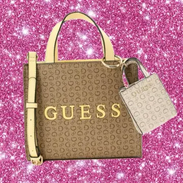 GUESS 브라운 숄더백