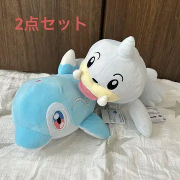 포켓몬스터 모후쿠토 컬러 셀렉션 봉제 인형 나미돌고래 white