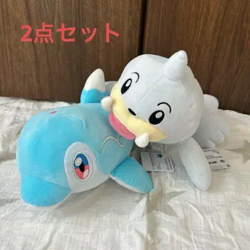 포켓몬스터 모후쿠토 컬러 셀렉션 봉제 인형 나미돌고래 white