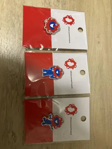 오사카 엑스포 미야쿠미야쿠 핀 배지 3개 세트