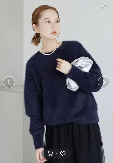 슬로브 이에나 폭스 캐시미어 풀오버