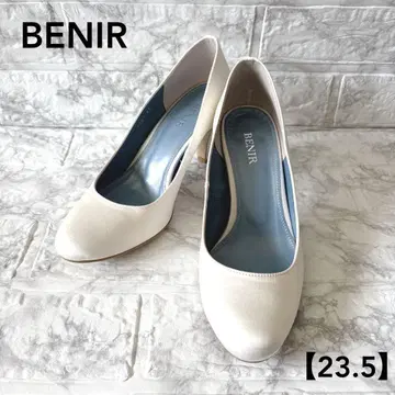 [ 새상품급 ] BENIR 펌프스 화이트 결혼식 사이즈 37 23.5