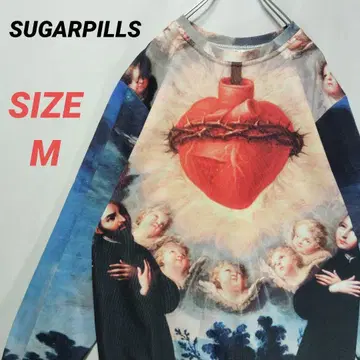 SUGAR PILLS 슈가필즈 디자인 맨투맨 남성용 화려한 M