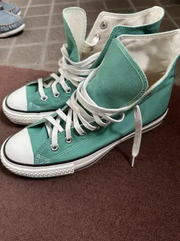 CONVERSE CANVAS ALL STAR J HI 민트 그린