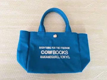 COW BOOKS 토트백 블루