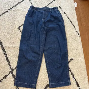 니코앤드 스트레치 테이퍼드 팬츠 M 인디고