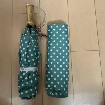 두세 방수 핸들 접이식 우산 도트