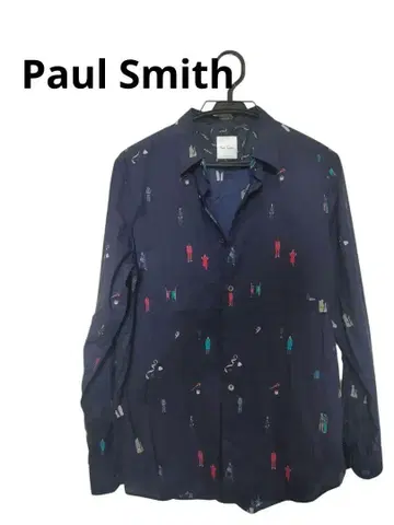 d14 폴스미스 상의 셔츠 긴팔 M 올 패턴