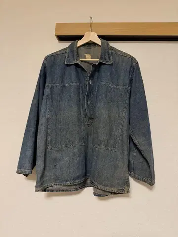 1930s US ARMY ' M-35 ' Denim Pullover L