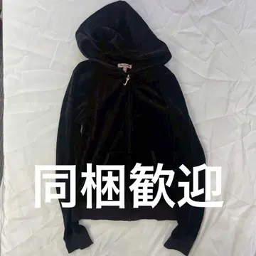 JUICY COUTURE 블랙 벨로아 셋업