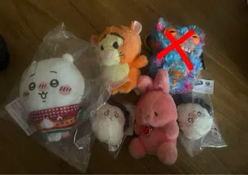 치이카와 봉제 인형 디즈니 파글라 키링