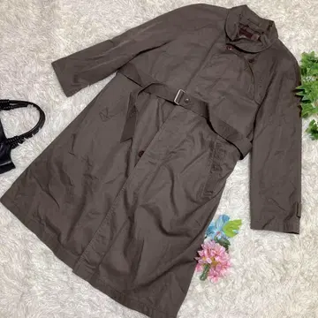 새상품급 DURBAN 더반 트렌치코트 카키 2way 라이너 탈부착 M