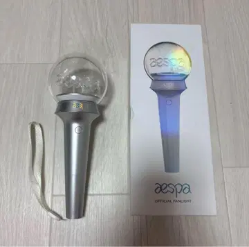 aespa 공식 응원봉 실버