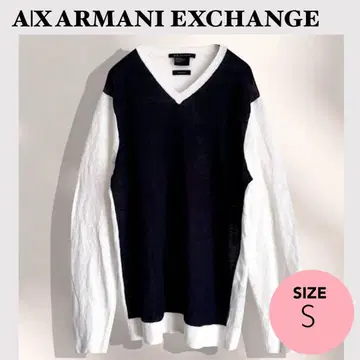 A|X ARMANI EXCHANGE 썸머 니트 XS 100% 린넨