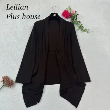 I734 XL 엠플러스 하우스 가디건 브라운 여성용