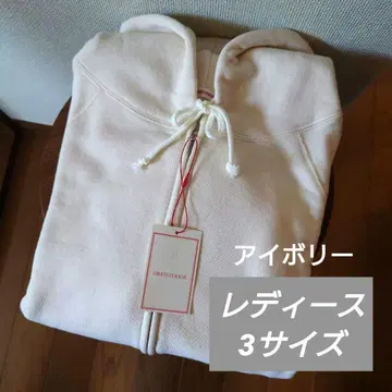 DRESSTERIOR 드레 스테리아 후드티 아이보리 3