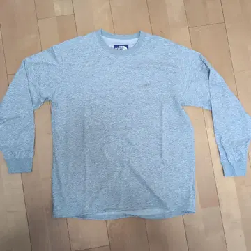 THE NORTH FACE 그레이 긴팔 티셔츠 M