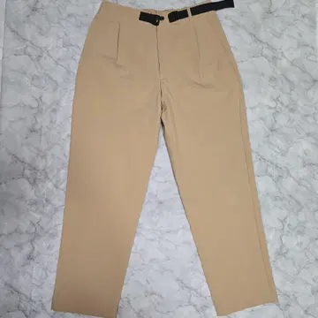 GOLDWIN 원턱 테이퍼드 스트레치 팬츠