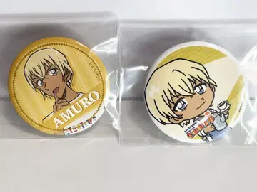 명탐정 코난 코난랜드 캔뱃지 아무로 토오루/강준영(후루야 레이)/버본