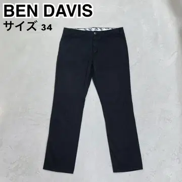 BEN DAVIS 벤데이비스 프리스코 팬츠 블랙 사이즈 34