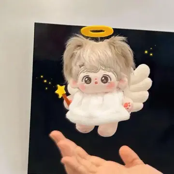 2벌 세트 10cm 봉제 인형 의류 천사 옷 무속성 봉제 인형 이츠누이