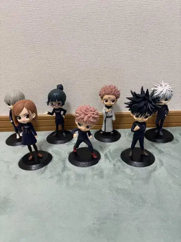 주술회전 피규어 Qposket 묶음 판매 7체 세트