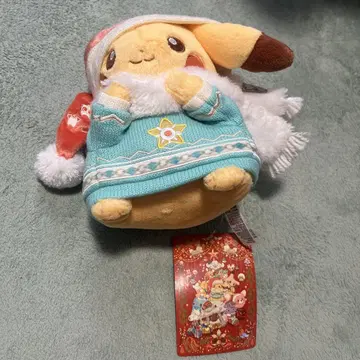 포켓몬 Heartwarming Christmas 피카츄 봉제 인형