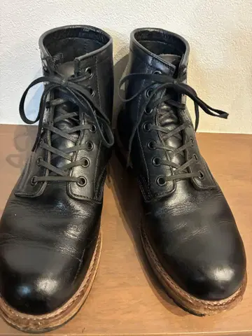 호킨스 부츠 가죽 블랙 HL40071 26.0cm