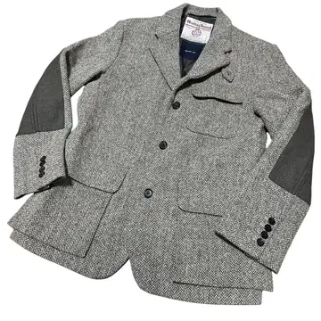 새상품급 Cricket 1960 해리스 트위드 자켓 테일러드 L