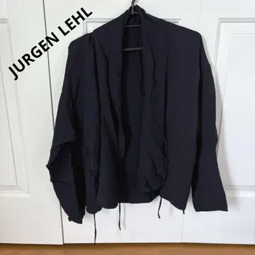 JURGEN LEHL 요건 레일 시원한 실크 겉옷